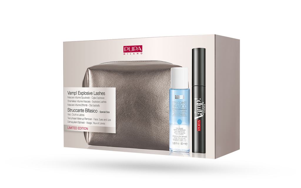 Vamp! Mascara Explosive Lashes & Two-phase Make-up Remover - PUPA Milano image number 1