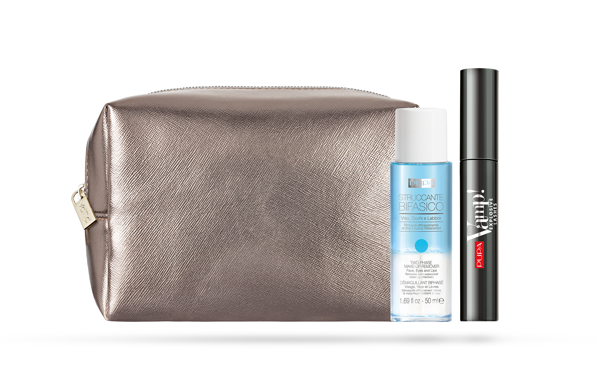 Vamp! Mascara Explosive Lashes & Two-phase Make-up Remover - PUPA Milano