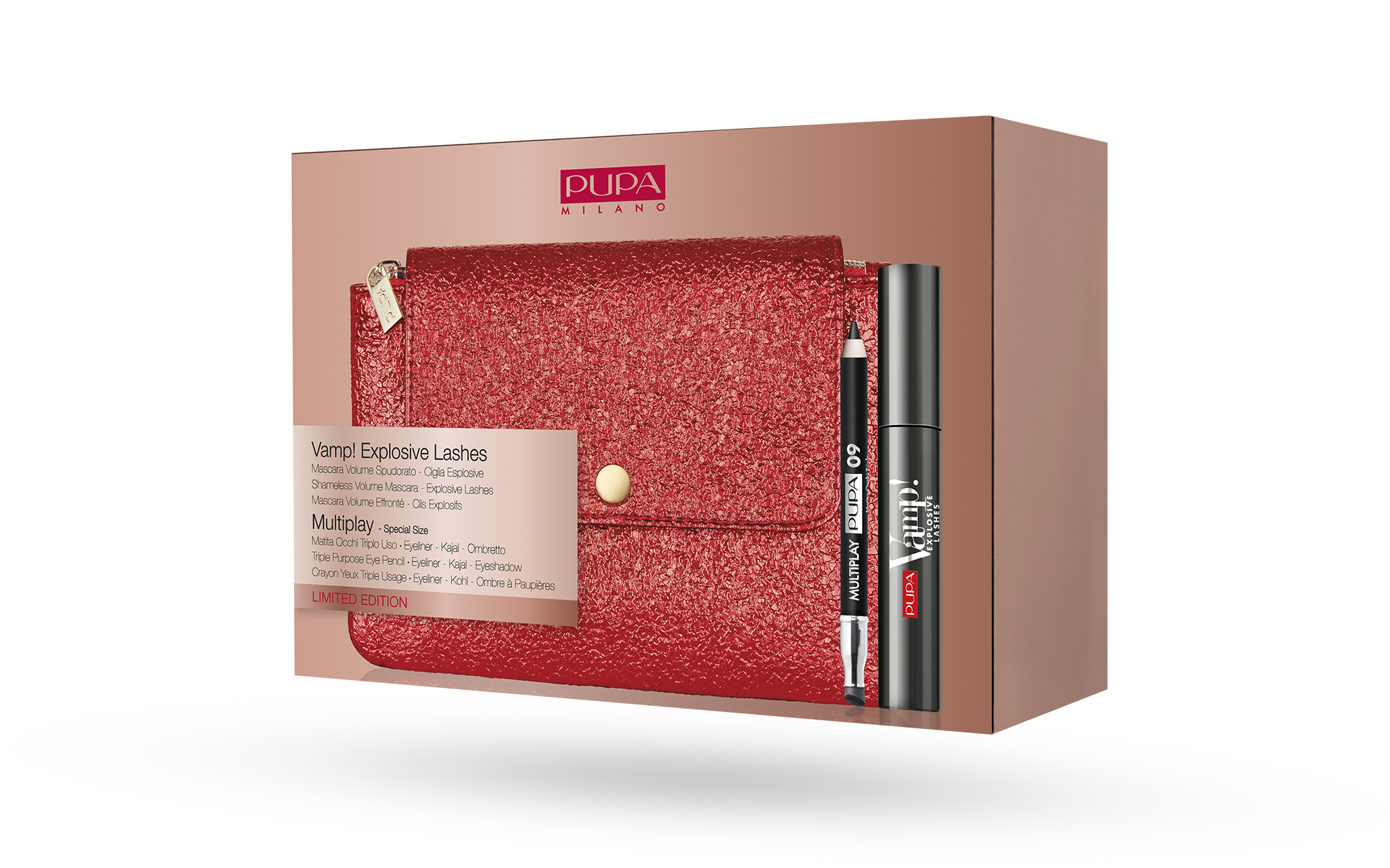 Vamp! Explosive Lashes + Multiplay - PUPA Milano