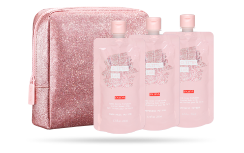 Shower Milk, Body Cream and Body Scrub