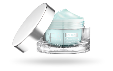 HYDRA REVOLUTION Continuous Hydration Mask All skin types Face and Neck - PUPA Milano