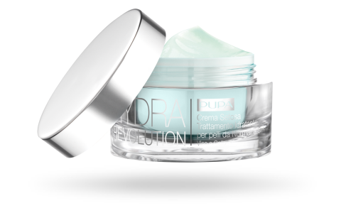 HYDRA REVOLUTION Silky Cream Moisturizing Treatment for Normal to Dry skin Face and Neck - PUPA Milano