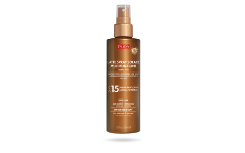 Multifunction Sunscreen Milk Spray SPF 15 (200 ml) - PUPA Milano